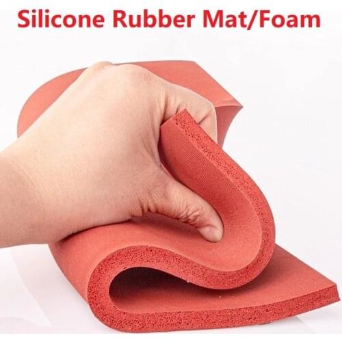 -60C~280C High Temperature Resistant Foamed Silicon Rubber Plate Pad for Heat Press Machine Heat Transfer Machine