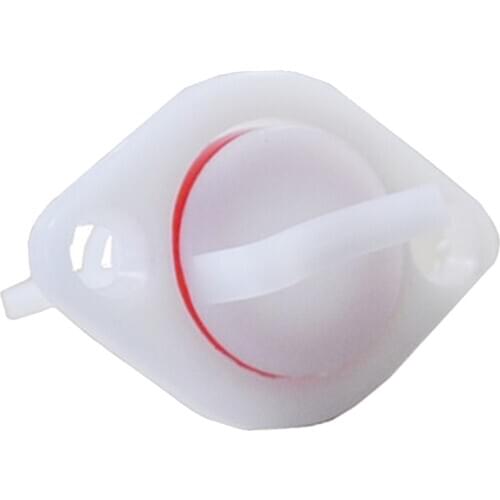 White Nylon Boat Drain Plug Socket with O-ring Washer 25mm For Kayak Canoe