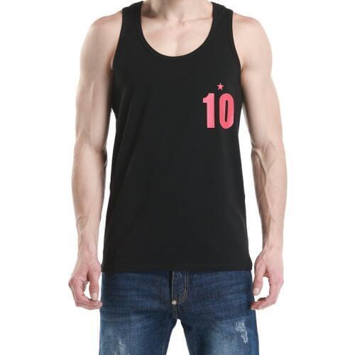 Free shipping!Fashion Brand SEOBEAN Mens Tank Tops Summer Cotton Undershirts Print Men Casual Tank Top Print Vest