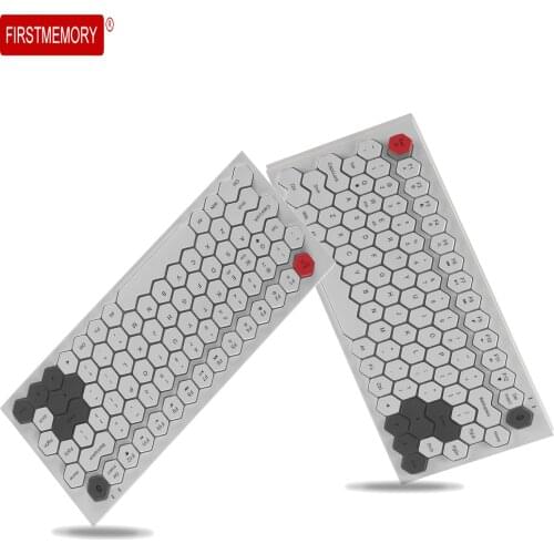 Bluetooth Keyboard Rechargable Ergonomic Design Wireless Keyboard 83 Keycaps Office Gaming Keybord Keypad For Laptop PC Gamer