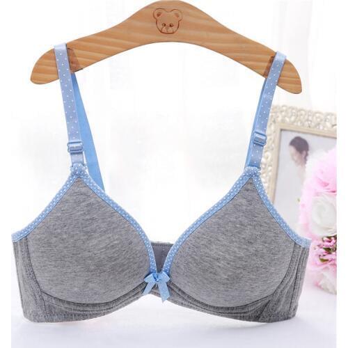 Sexy Push Up Bra thin cup Plunge breast lady Bra sexy lingerie sleep brassiere cotton bra student girl t shirt bra 32 34 36
