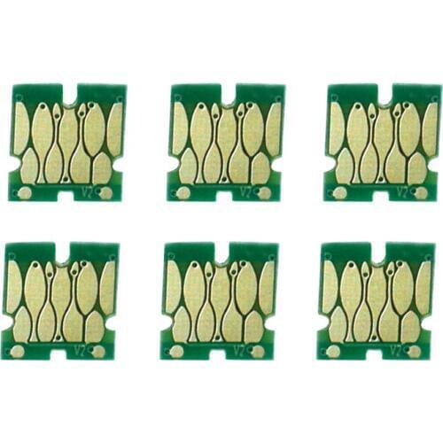 Einkshop for FUJI DX100 Cartridge T7811-7816 One time chip for FUJIFILM DX-100 printer ink cartridge