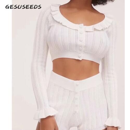 Gesuseeds Women's Knitted Cardigans