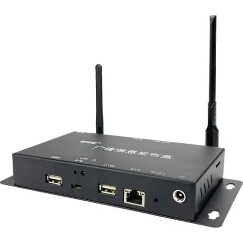 China price digital signage player box with live tv for advertising with full hd 4K wifi/LAN