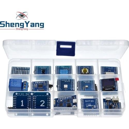 15PCS ShengYang D1 mini Pro WiFi development board KIT NodeMcu Lua, based on ESP8266 D1 mini Pro V1.1.0 for Arduino