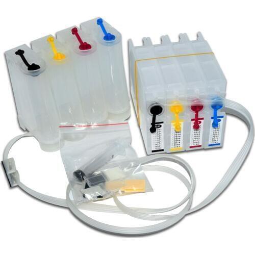 Bulk Ciss for Epson T7551-T7554 For Epson WF-8010 WF-8090 WF-8510 WF-8590 Printer with ARC Chip