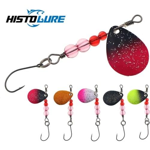Fishing spinner bait hard metal lure 2.3g spinners spoon bait Bass hard baits spoon spinner lure