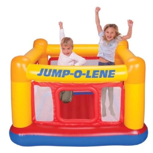 INTEX 48260 Inflatable castle indoor trampoline indoor jumping fun parent-child childrens amusement toy