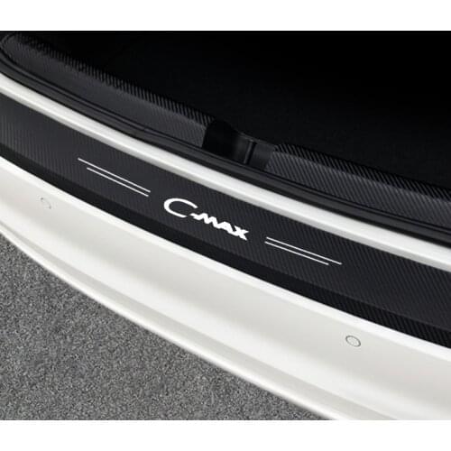 For Ford CMAX C MAX 2012 2011 2010 2009 2008 2007 2006 2005 2004 2003 Car Trunk Rear Bumper Sticker Auto Logo Tuning Accessories