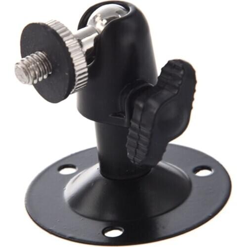 Wall mount black Metal surveillance camera wall mount 7,62 cm