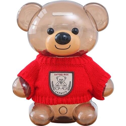 Charm Modern Piggy Bank Children Package Savings Adults Piggy Bank Cash Box Money Skarbonka Dla Dzieci Coin Dispenser EA60CX