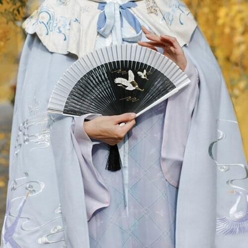 Old Chang original heart door 】 hanfu fan fan fan ancient dust antique female fan fan Chinese wind