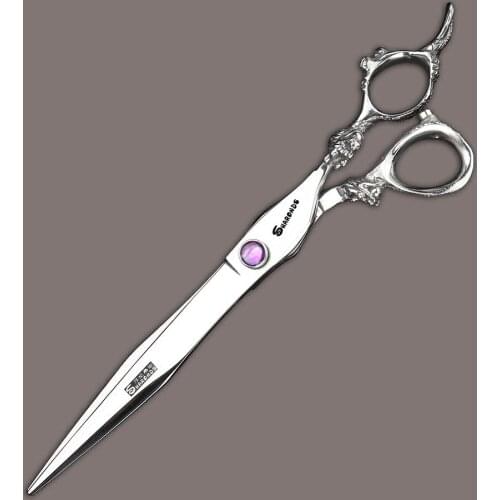 Pet Scissors Hairdressing Scissors 8 Inch Flat Shear Straight Shears 6 Inch Thinning Teeth Scissors Special Haircut Scissors Kit