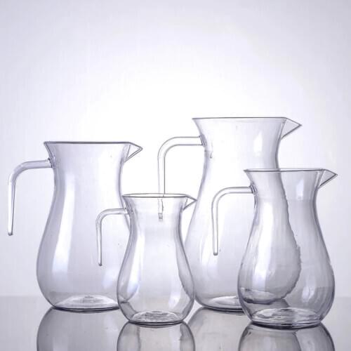 Plastic Acrylic Bar Champagne Red Wine Separator Pot Beer Whiskey Dispenser Bottle Transparent Kettle Measuring Liquor