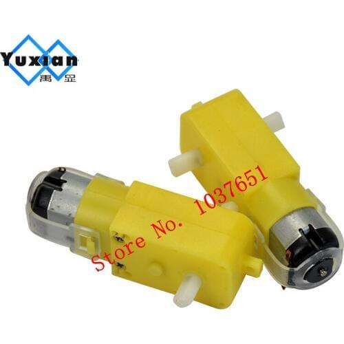 1pcs TT Motor 130 Motor Intelligent Vehicle Reduction Motor Robot Reduction Motor Intelligent Vehicle