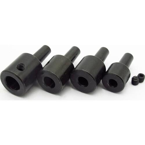 Steel JT0 Drill Clamp Chuck Coupling Coupler Connector Sleeve Connecting Rods For 4mm 5mm 6mm 6.35mm 8mm Motor Shaft