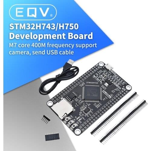 STM32H750VBT6 STM32H743VIT6 STM32H7 Development Board STM32 System Board M7 Core Board TFT Interface with USB Cable