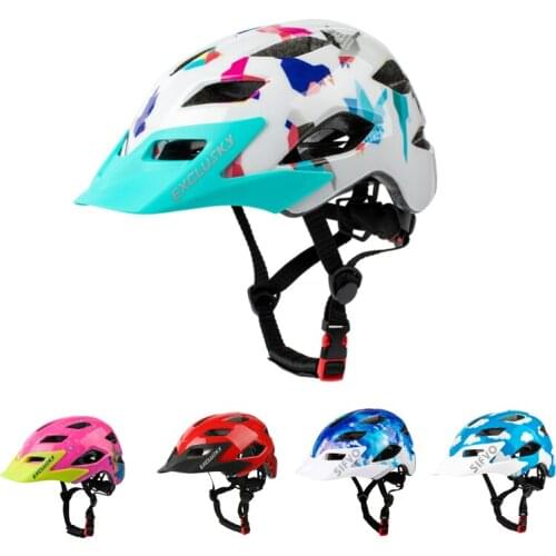 Light Kids Protective Bike Helmet Integrally-Molded MTB Road Scooter Balance Sport Helmet Cycling Child Boy Girls Protect Helmet