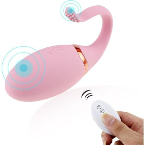 10 Speeds Jump Egg Vibrator Vibrating Egg Silicone Wireless Remote Anal Clitoris Stimulation Sex Toys for Women Adult Products