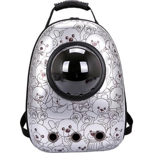 Space Capsule Pet Carrier Backpack Waterproof for Cat Small Dog B88