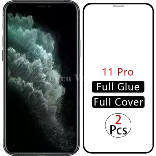 Protective glass for iphone 11 pro tempered glas screen protector film on i phone 11pro iphone11 5.8 aphone aiphone ifone iphon