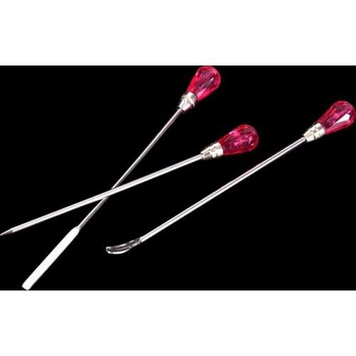 1/3Pcs Muddler Poke Needle Spoon Tool Set For Jewelry Making DIY Craft UV Resin Mold Epoxy Silicone Resin Mold