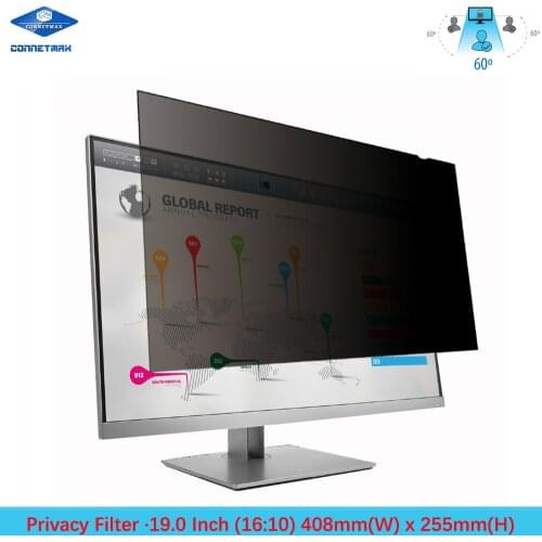 19 inch Privacy Filter Screen Protector Film for Widescreen Desktop Monitors 16:10 Ratio