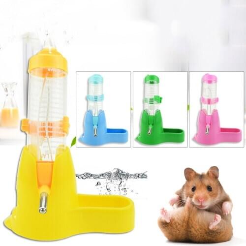 2Pcs/Lot Hamster Water Bottle Small Animal Accessories Automatic Feeding Device Food Container Pet Drinking Bottles