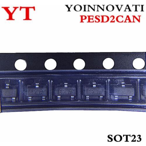 50pcs/lot PESD2CAN 6R TVS DIODE 24V 41V SOT23 IC Best quality