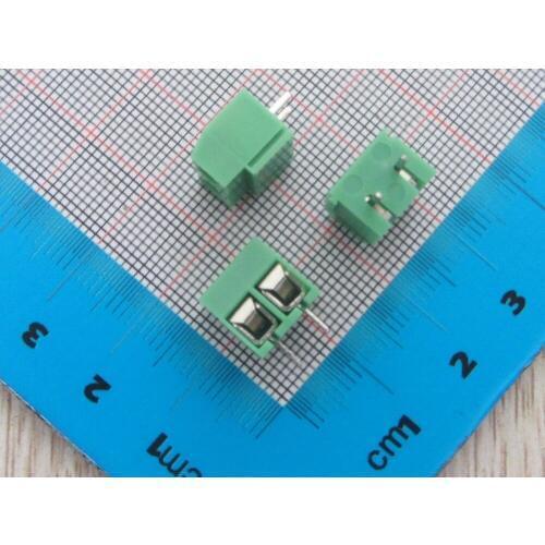 Free ship 20pc KF126-2P 2-Pin KF-126-3 3pin Connection Terminal Pin Spacing 5.0mm 300V/8A Terminal Block Connector 5.08mm Pitch