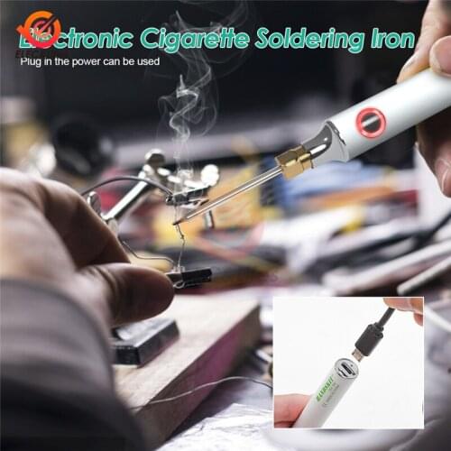 DC 5V 8W USB Electric Soldering Iron Three-speed Adjustable Temperature Solder iron Soldering Rework Tool With Bracket