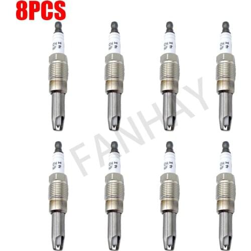 FANHAY 8PCS (Original New) Car Accessories Spark Plugs for Ford Expedition F150 F250 F350 For Lincoln SP-515 SP515 PZH14F SP546