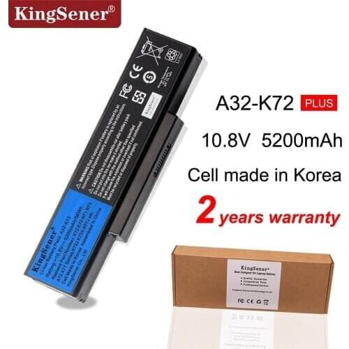 Kingsener A32-K72 Laptop Battery for ASUS K72Y K73 K73B K73BR K73BY K73E K73J K73JK K73S K73SD K73SJ K73SM K73SV K73T