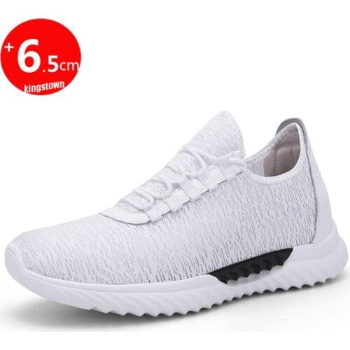 Men Heightening Shoes Elevator Shoes Height Increase Shoes for Man Height Increase Insole 6-7cm Summer Casual Shoes Men Footwear