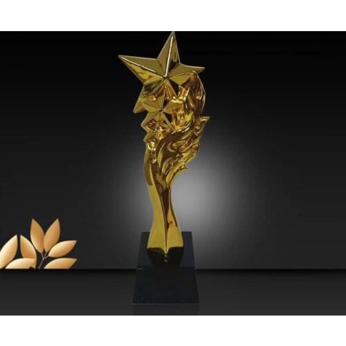 2019 the latest all new style top quality golf trophy Golf Cup Luxury Resin Golf Customized Crystal Cup free shipping