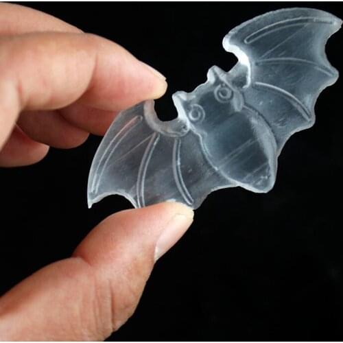 Wholesale Natural White Selenite Stone Bat Craft