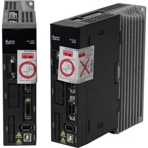 Original Delta A2 Series ASD-A2-0421-L 400W Standard Servo Motor Driver