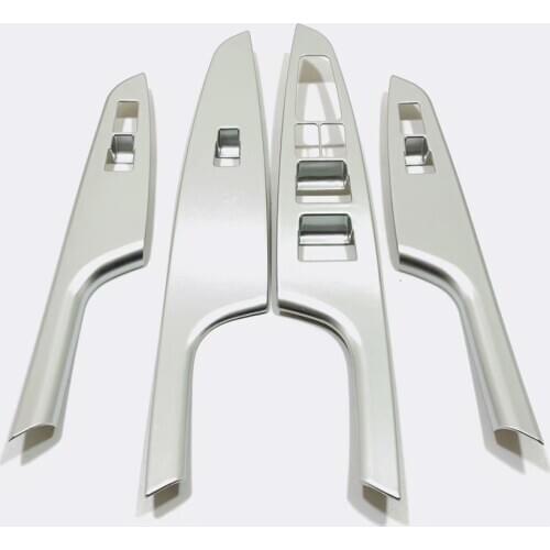 For Hyundai Tucson 2015-2019 2020 Car Interior Trim Auto ABS Matte Inside Door Handle Power Window Switch Cover Trim Accessories