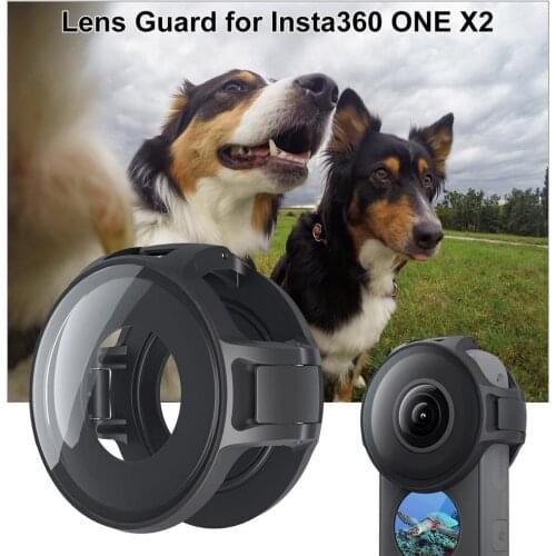 Premium Lens Guards Lens Guards Camera Lens Protector Case For Insta360 ONE X2 Waterproof Complete Protection Accessories