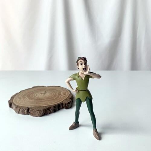 1PCS 10cm Wonderful Flower Fairy Doll Peter Pan resin ornament toy collection