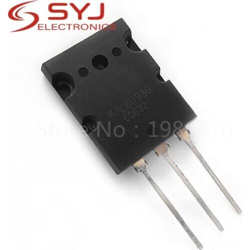 10pcs/lot 5pairs ( MJL21193 + MJL21194 ) TO-3PL MJL21193G MJL21194G TO-3P In Stock