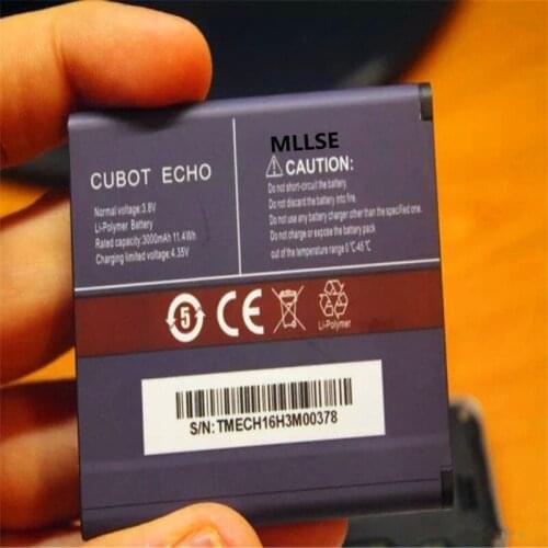 10pcs MLLSE ECHO 3000mah battery For CUBOT ECHO Mobile phone battery