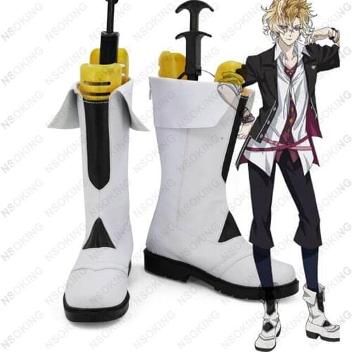 DIABOLIK LOVERS Mukami Kou Cosplay shoes Anime boots Custom-made
