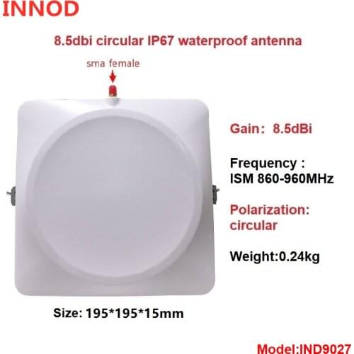 Uhf rfid linear antenna 5dBi vertical antenna for sports timing floor mat antenna side antenna