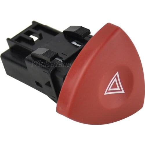 Emergency Hazard Flasher Warning Light Switch Control Button 8200442724 252904889R Car Styling For Nissan Renault Vauxhall