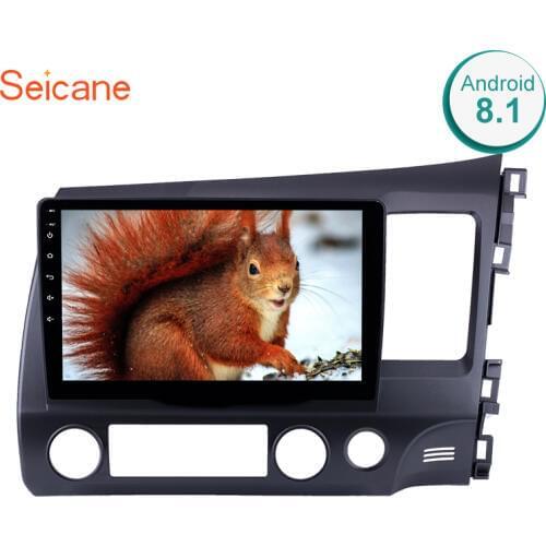 Seicane 2Din Android 8.1 10.1 Inch Car Radio GPS Multimedia Player Head Unit For HONDA CIVIC RHD 2006 2007 2008 2009 2010 2011