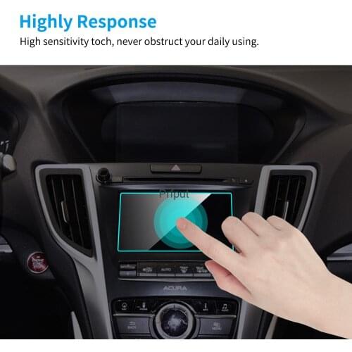 Car GPS Navigation Screen Protector for Acura TLX-L Interior 2018 Tempered Glass Touch Screen Protective Film Car Accessories