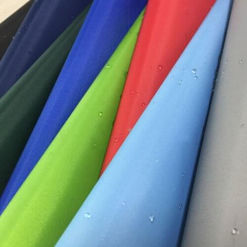 Free Shipping 1M*1.75M Width 210D Outdoor Waterproof Big Wide Fabric Tent Umbrella Fabric Silver Coating