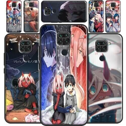Darling in the Franxx Comics For Redmi Note 9 Pro Case For Redmi Note 8 Pro 7 8T 9S Cover For Redmi 9C 9 A K30 Ultra