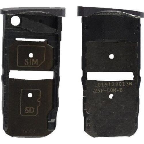 For Motorola Moto Z XT1650 Black/Gold Color SIM And Micro SD Memory Card Tray Holder